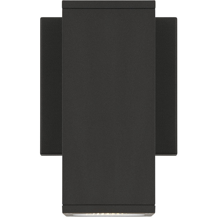 Arena 70 LED 6.3 inch Black Outdoor Wall Mount